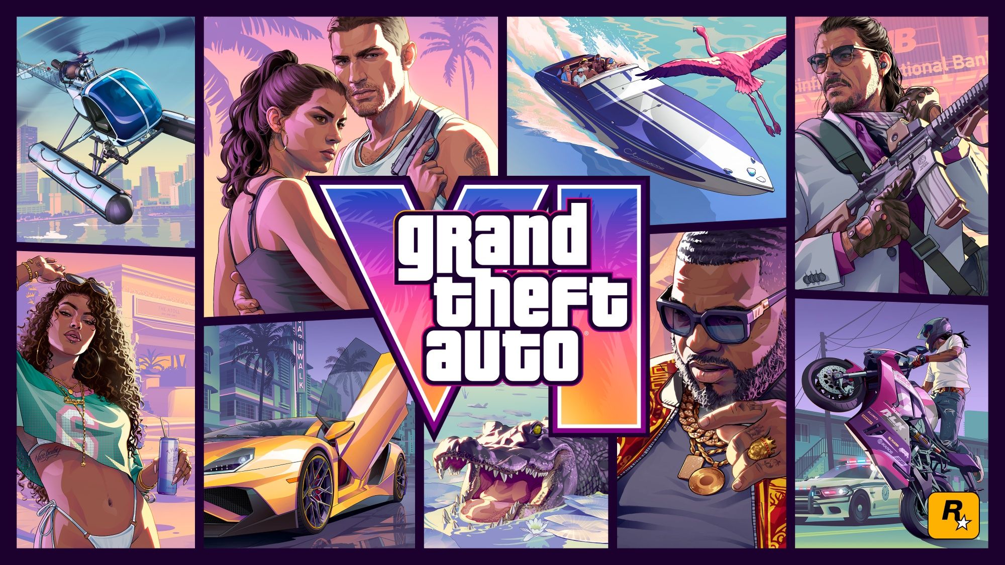 GTA 6 cover art revealed for pre-orders